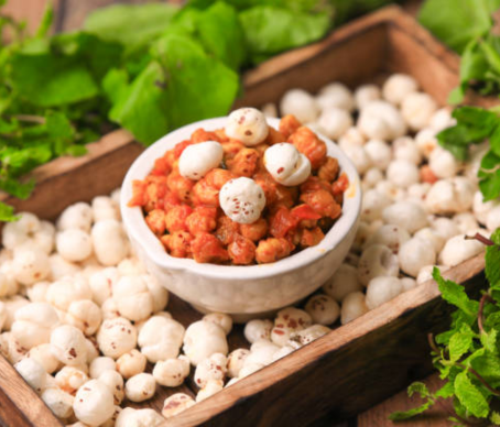 Pudina Roasted Makhana – A Minty Healthy Snack from Bihar Bites Makhana