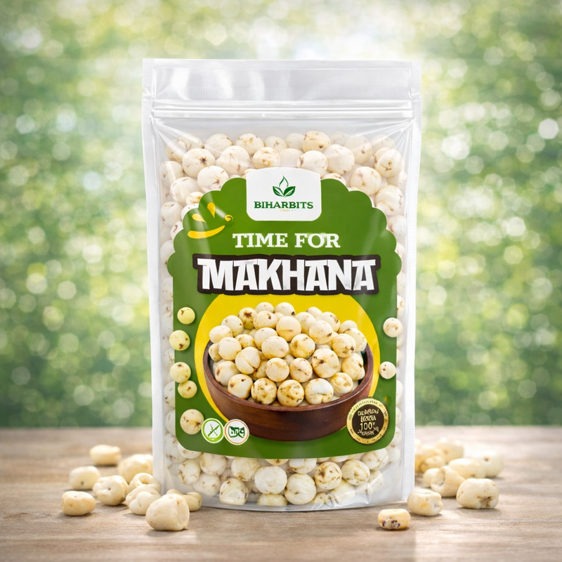 BiharBites Natural Makhana – Light, Healthy & Delicious